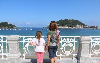 San Sebastián con niños: en la Bahía de la Concha