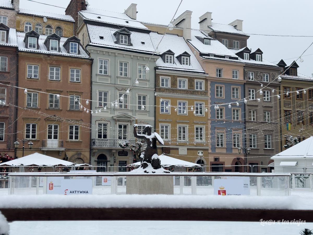 Qué ver en Varsovia: Sirenita de Varsovia