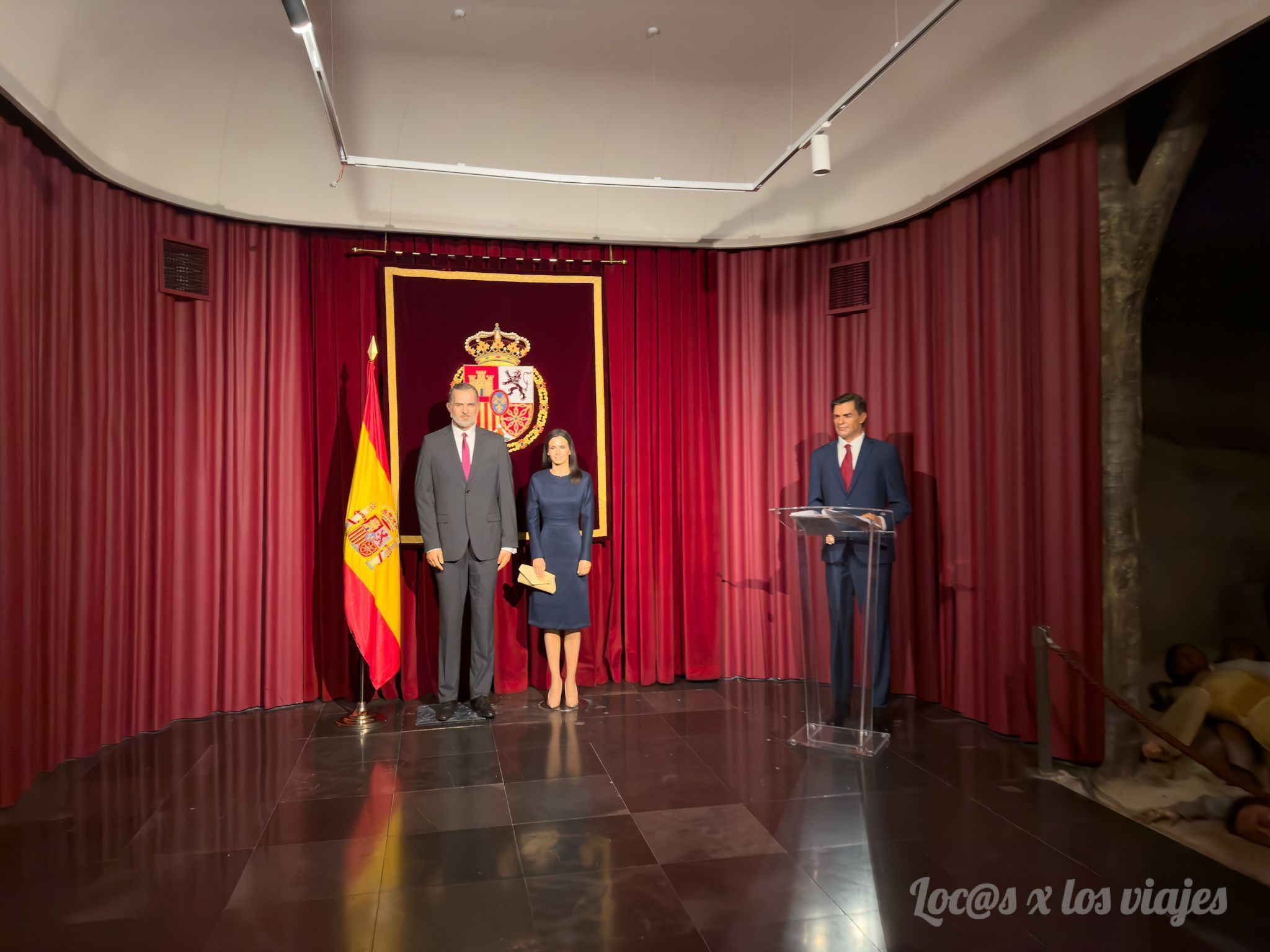 Los reyes de España en el Museo de Cera