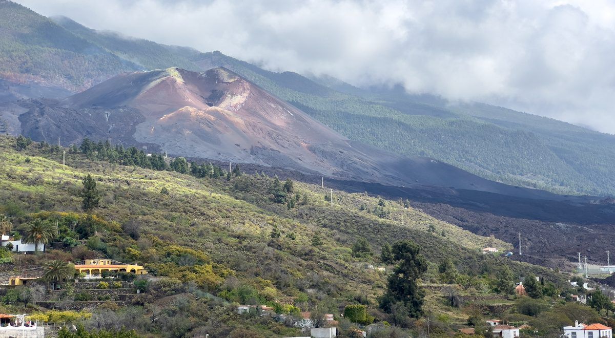 Volcán de Tajogaite,en La Palma