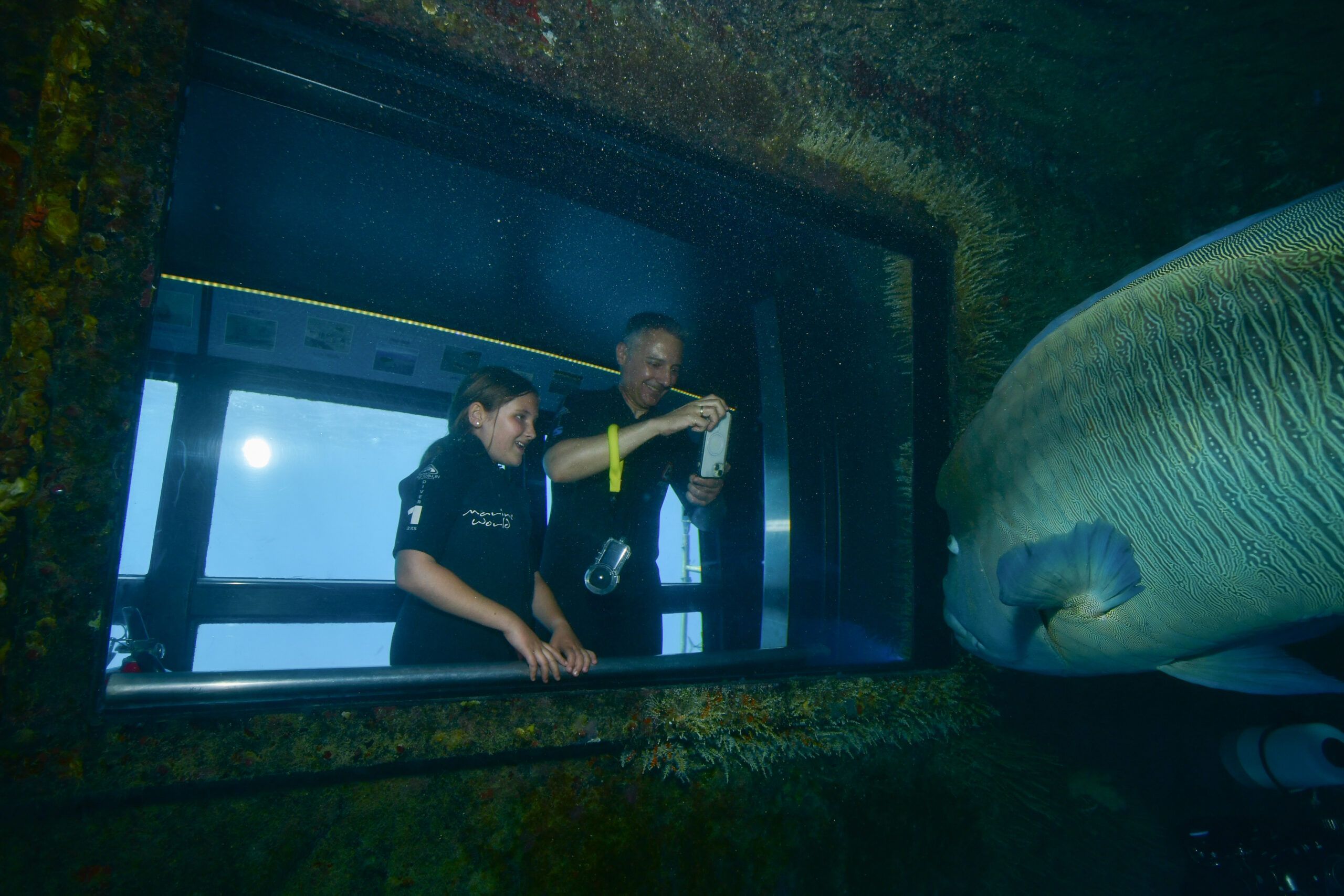 En el Observatorio Submarino