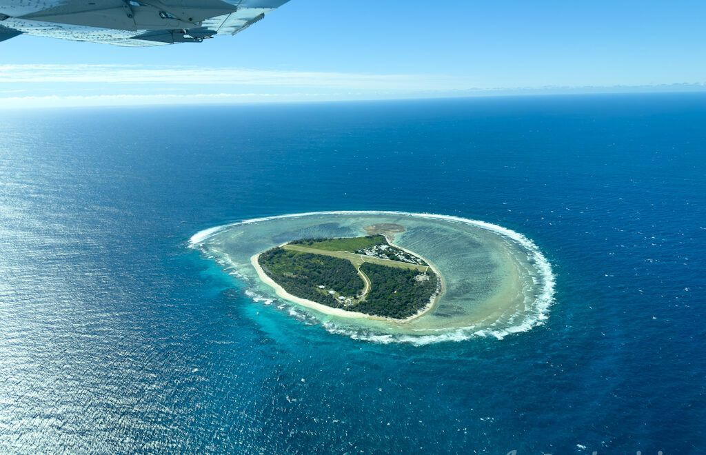 Lady Elliot Island, vista desde el aire