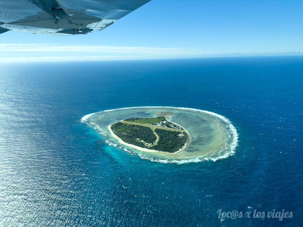 Lady Elliot Island, vista desde el aire