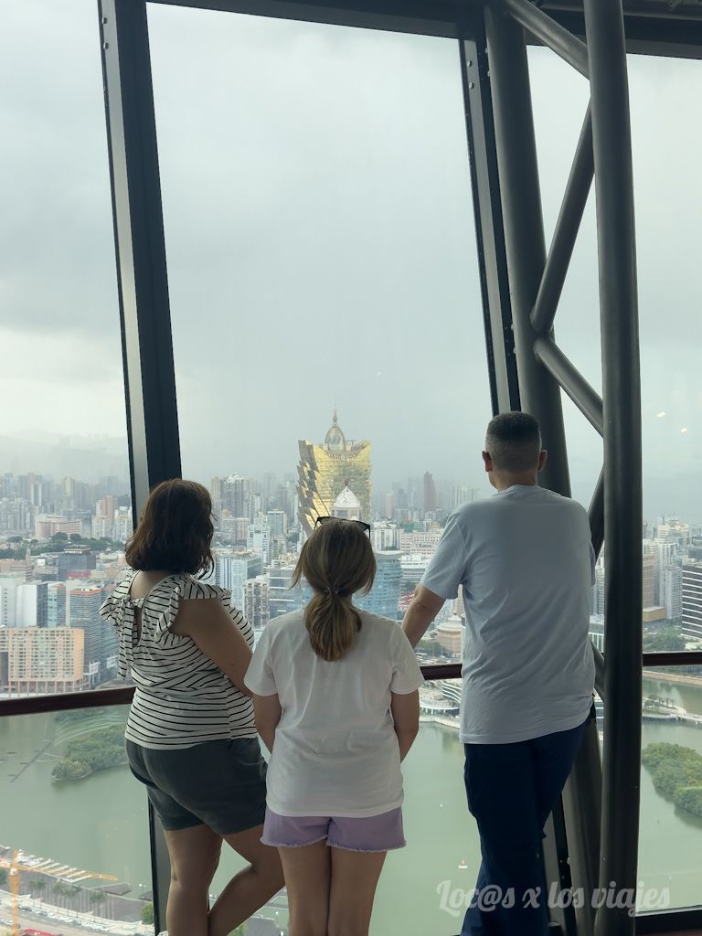 Vistas de Macao desde la Torre de Macao