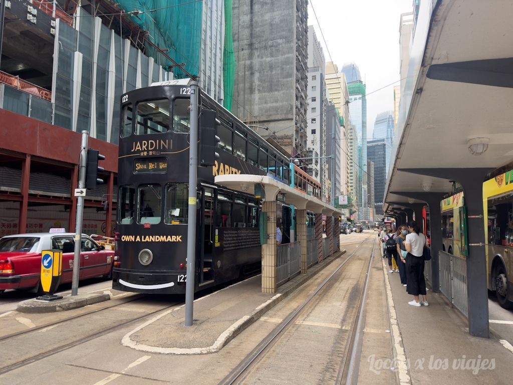 Tranvía en Hong Kong
