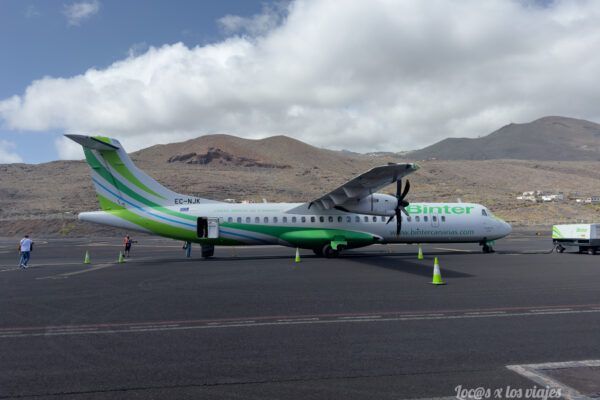 Avión de Binter