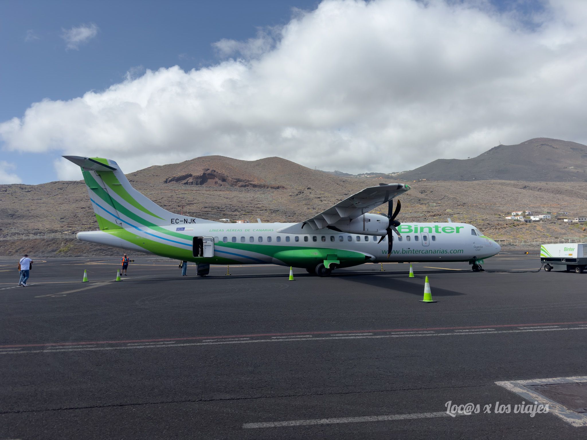 Avión de Binter
