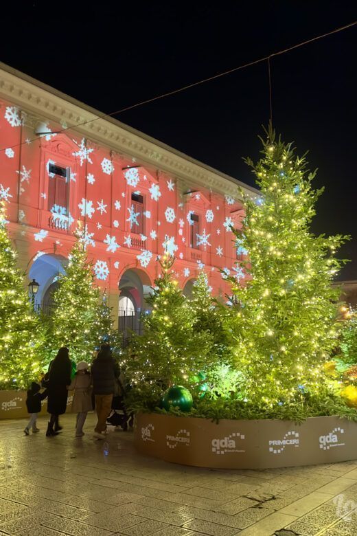Puglia: Decoración navideña en Bari
