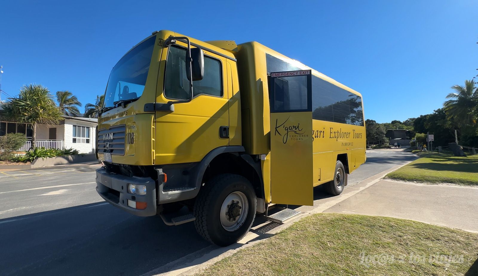 Autobús 4x4 en Fraser Island