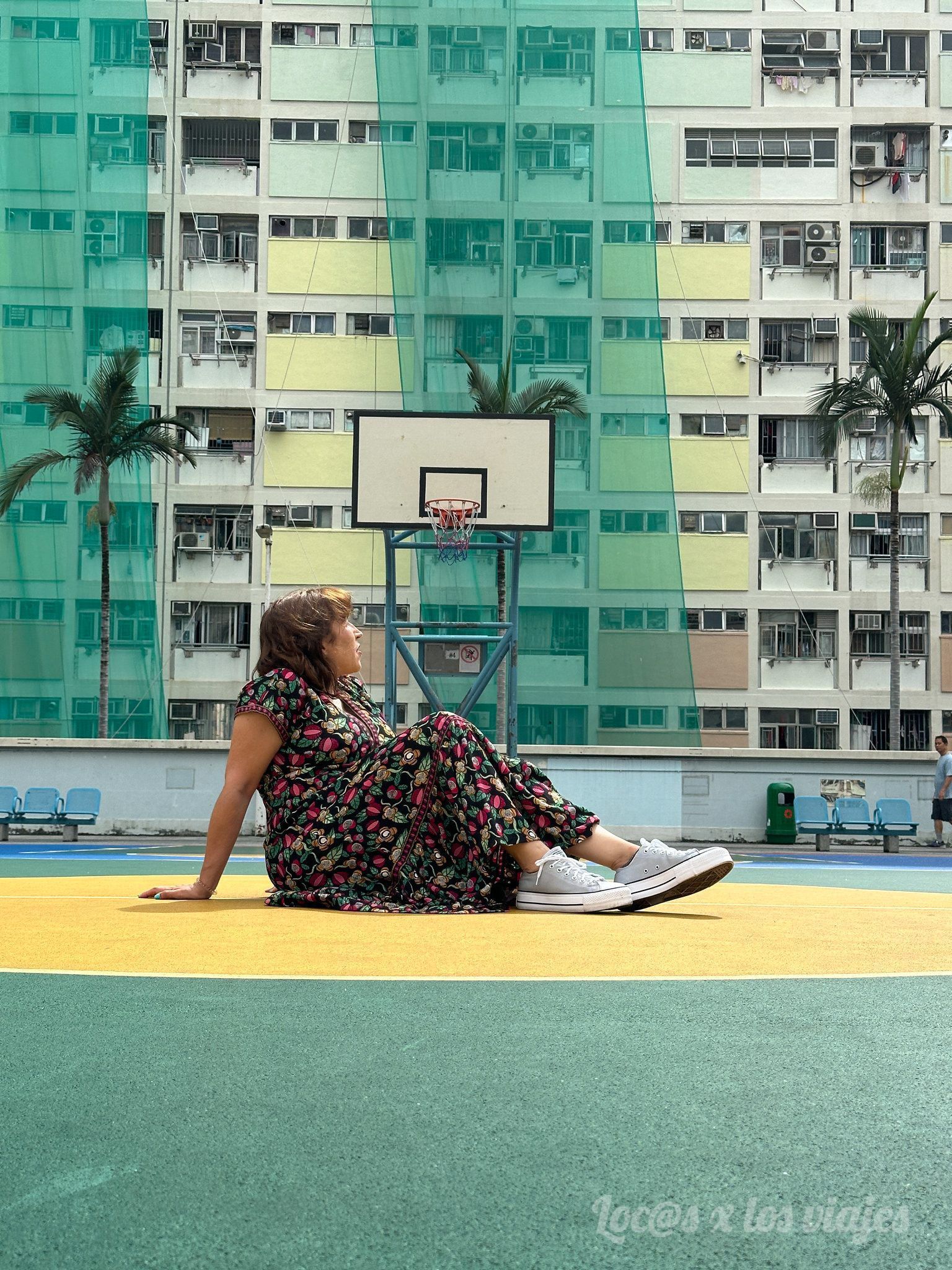 Choi Hung Estate Rooftop Basketball