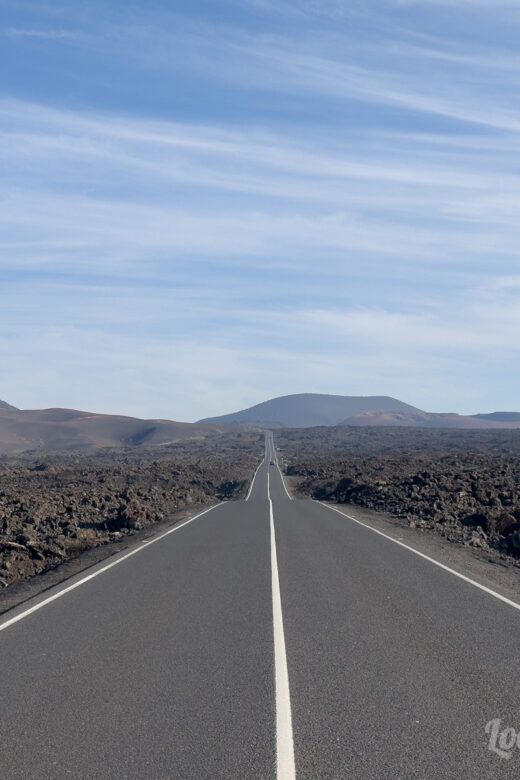 Carretera del Parque Nacional de Timanfaya