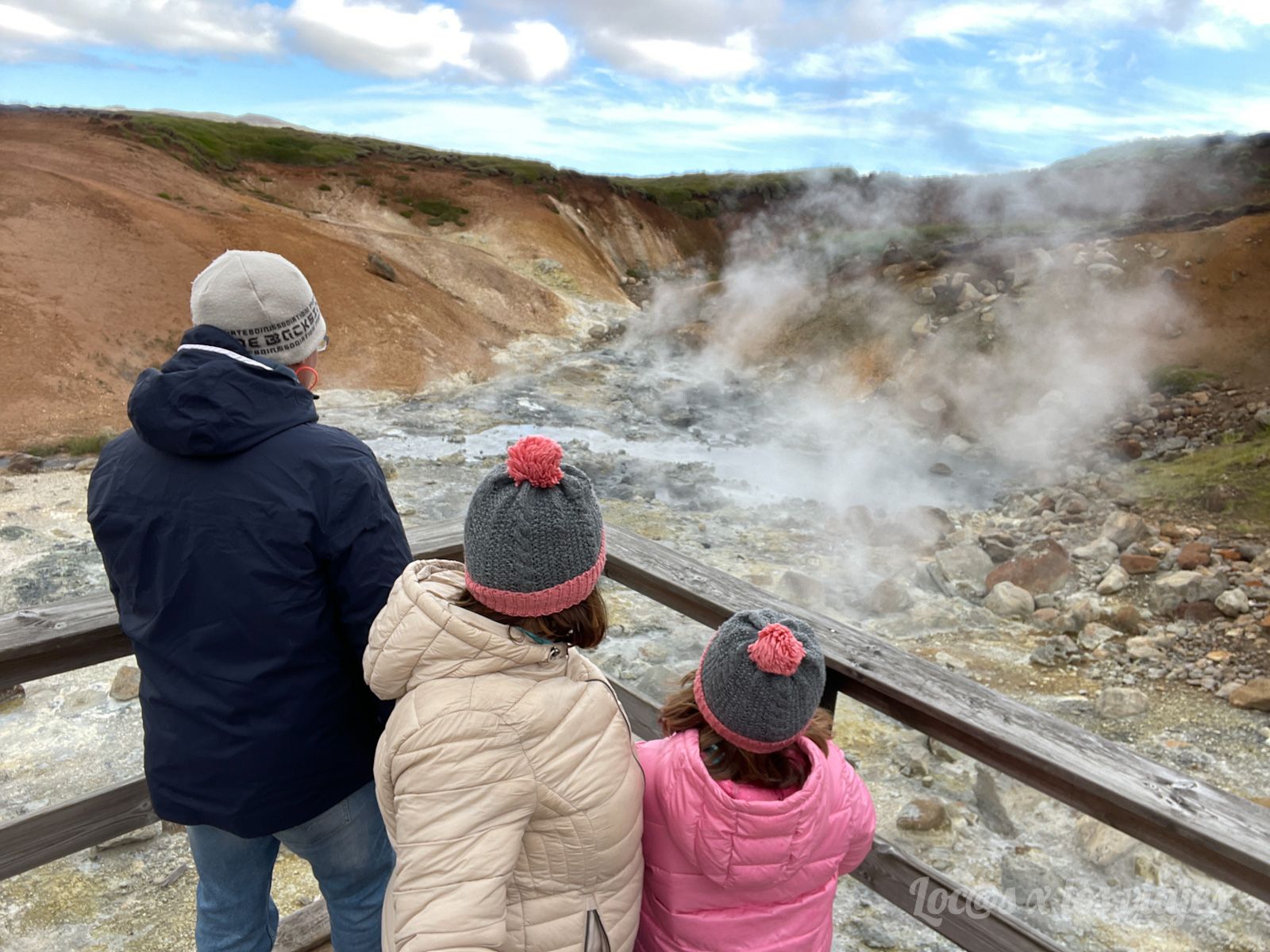 Área geotermal de Seltún, en Reykjanes