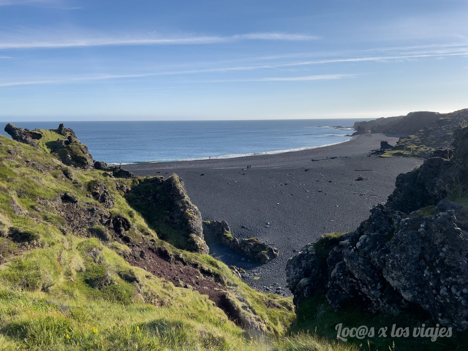 Playa Djúpalónssandur, en la península de Snaesfellsnes