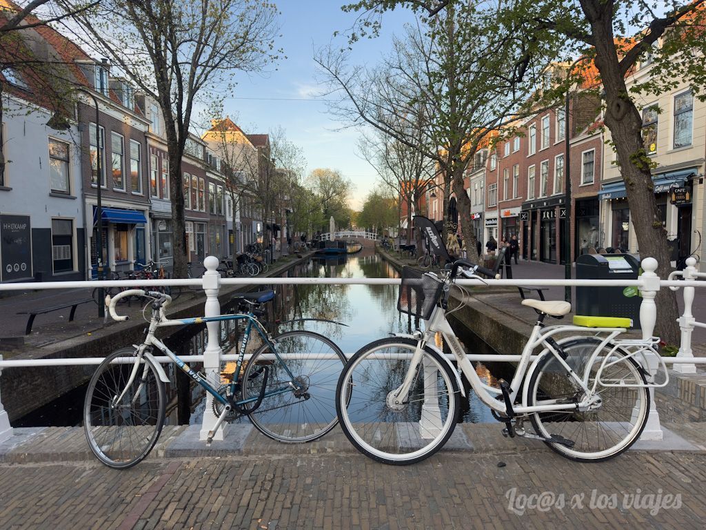 Canal en Delft