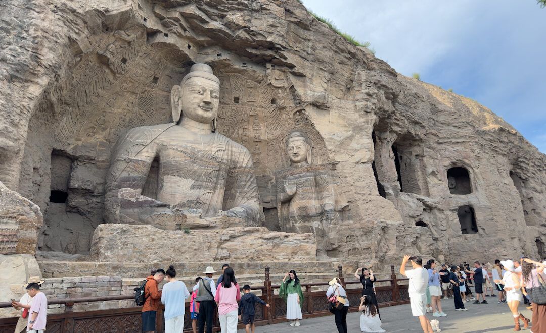 Grutas de Yungang, en Datong