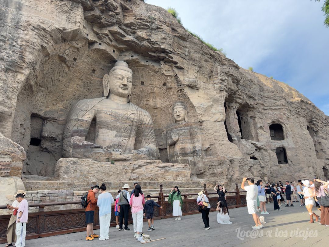 Grutas de Yungang, en Datong