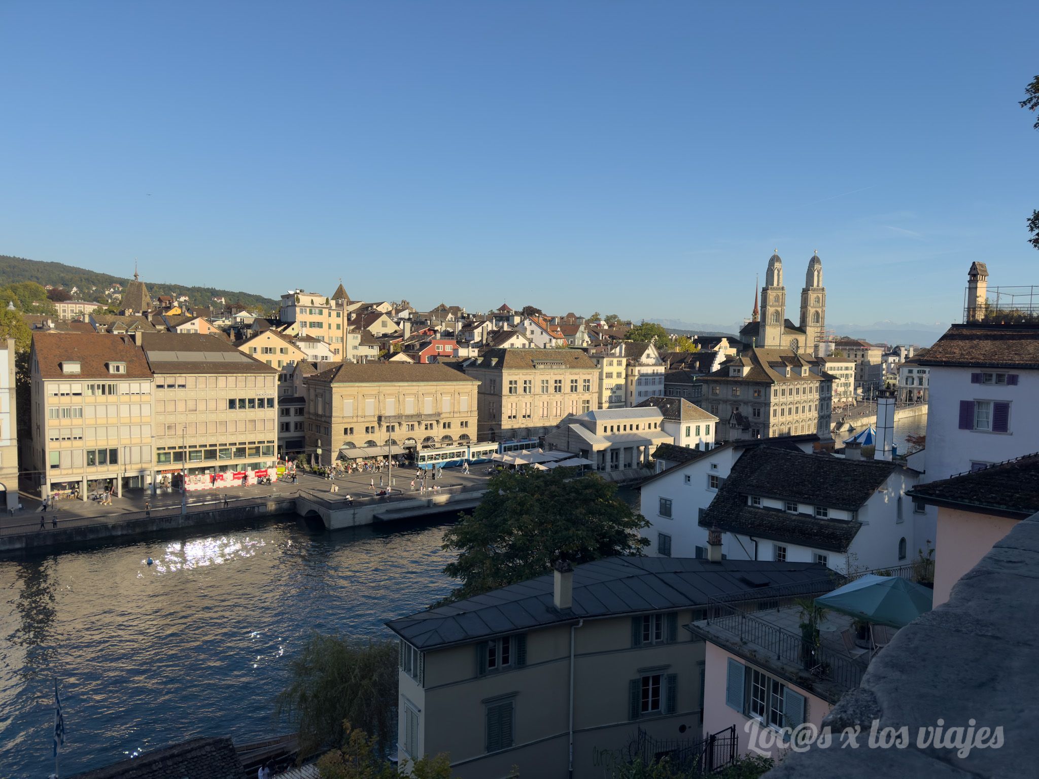 Zúrich desde Lindehof