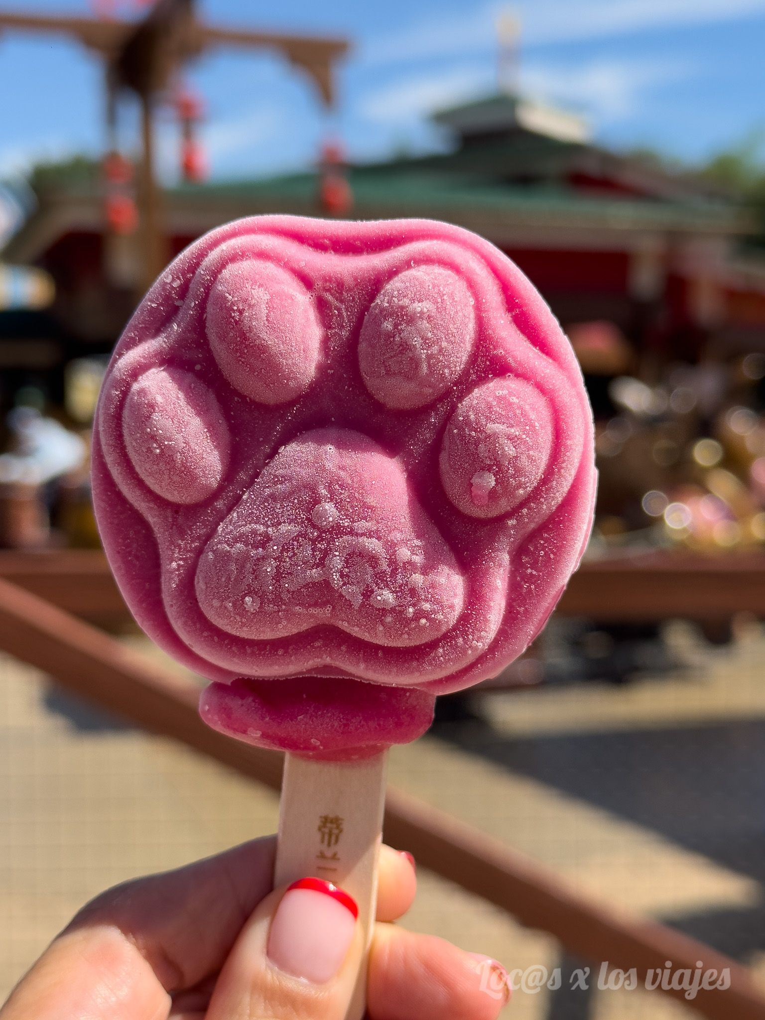 Helado en Zootopia, en Disneyland Shanghai