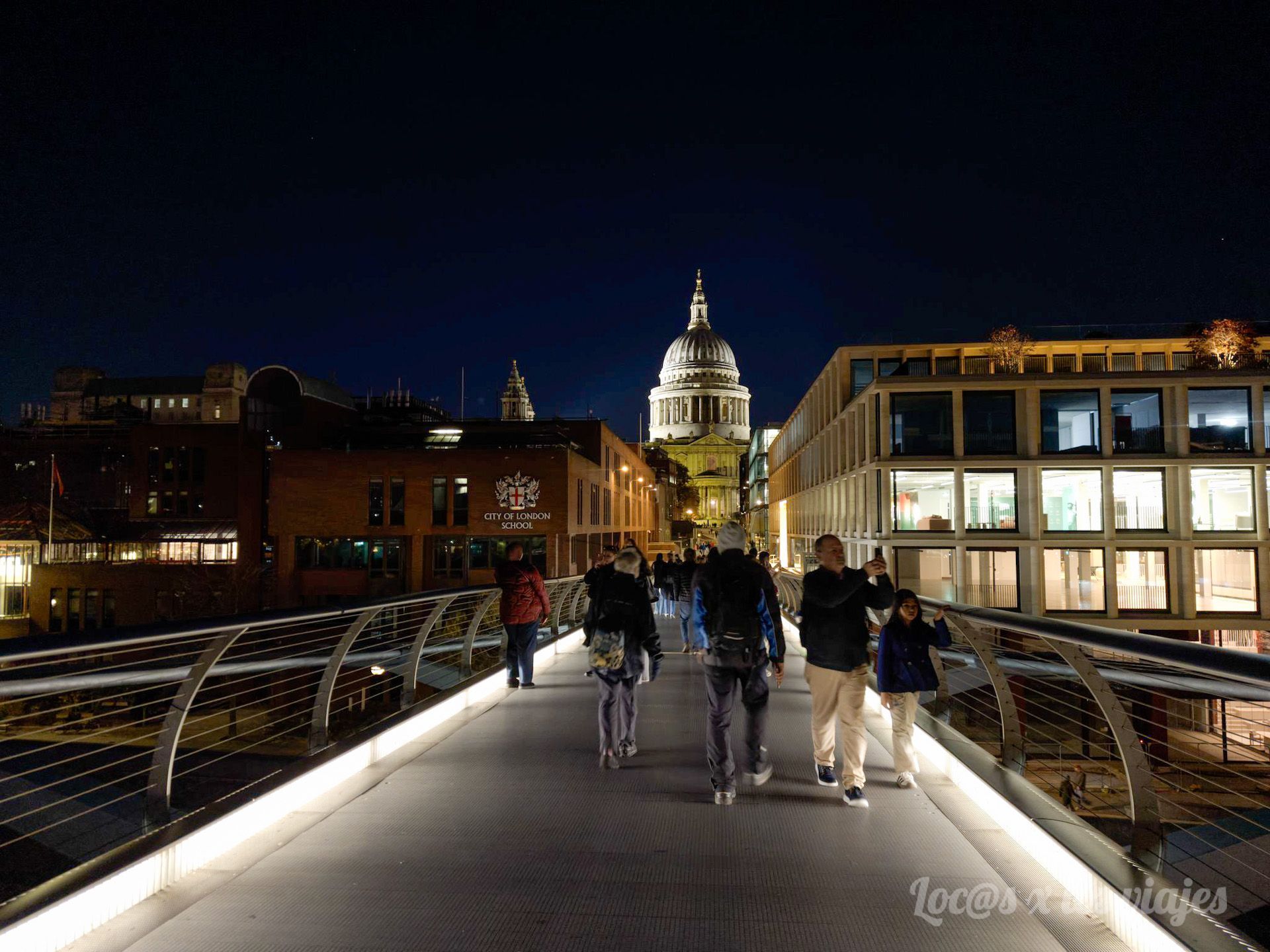 Ruta de Harry Potter en Londres: Millenium Bridge