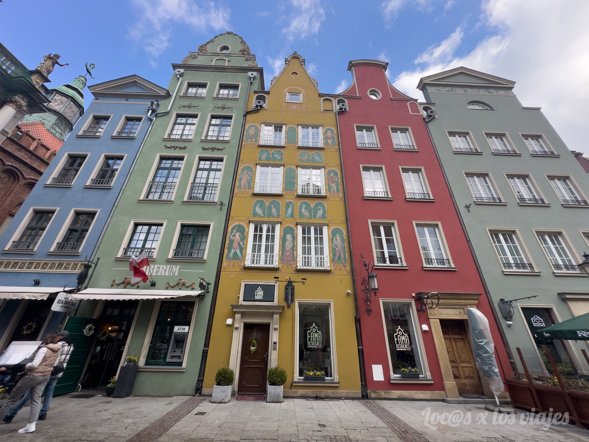 Casas de colores de Gdansk