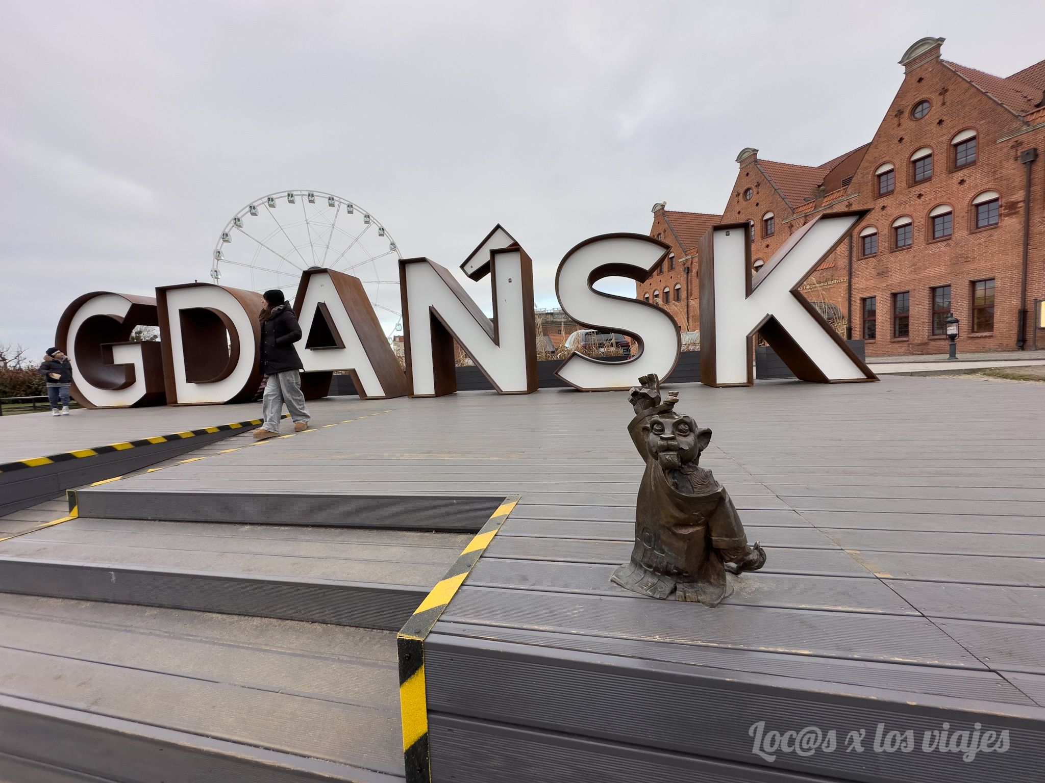 Letrero de Gdansk