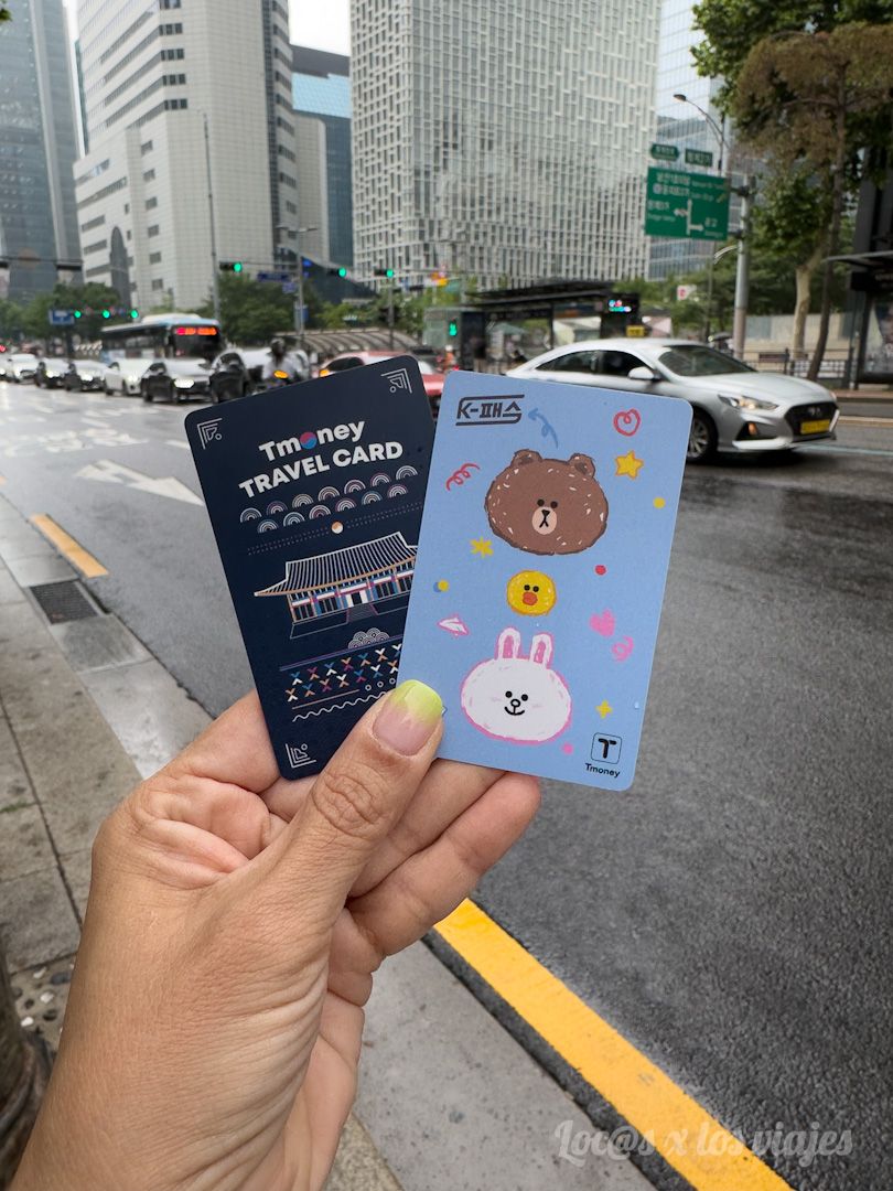 Tarjeta T-Money, en Corea