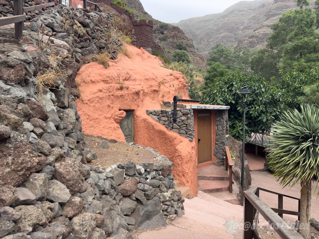 Cueva Bermeja, en el Barranco de Guadayeque