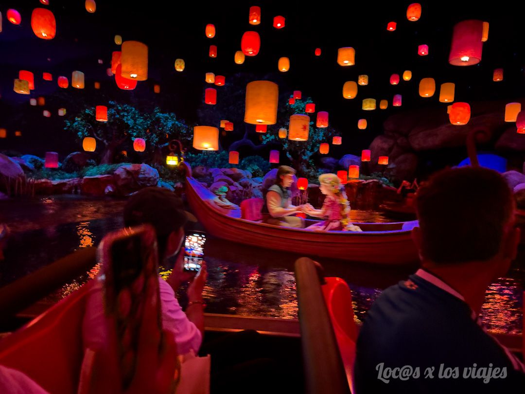 Atracción de Rapunzel en Disney Sea