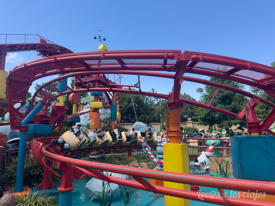 Atracción en Tokyo Disneyland