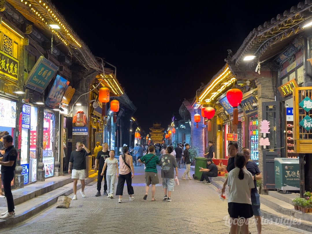 Pingyao de noche