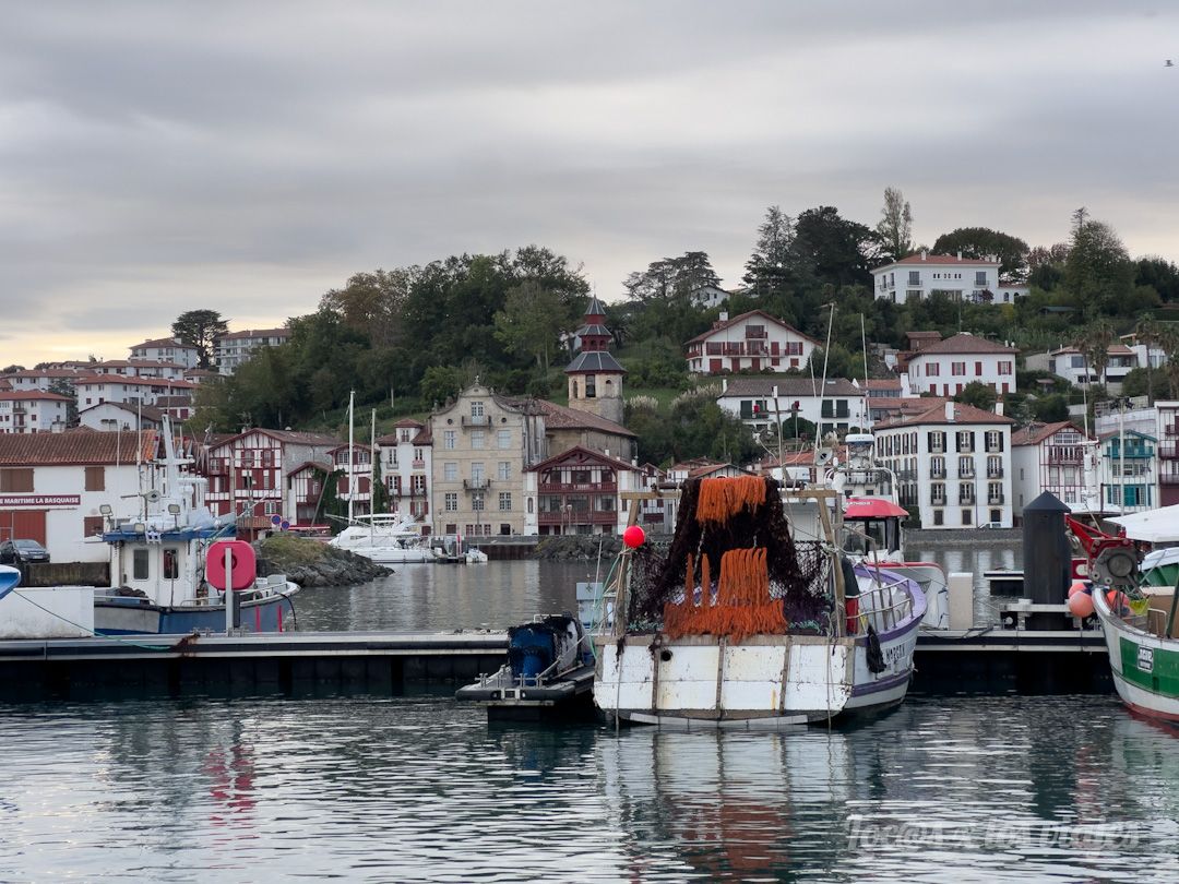 Ciboure visto desde Saint-Jean-de-Luz